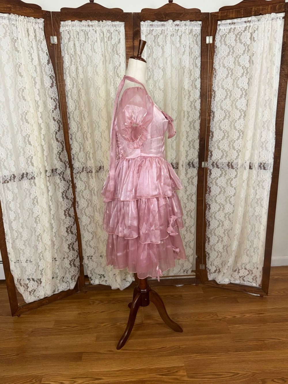 Darling Lolita Ruffle Dress - Picture 7 of 9